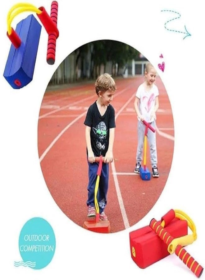 BBD kitchen shop Pogo Stick for Kids - Toddler Training Foam Pogo Jumper for Kids 2, 3, 4 and 5 Year Old Kids - Ultra Cool Colors for Toddlers (MALTICOLR) - Image 3